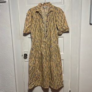 Vintage Giraffe MIDI Dress